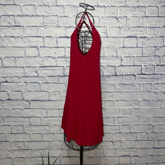 Eileen fisher red 100% silk sleeveless top - Picture 10 of 12